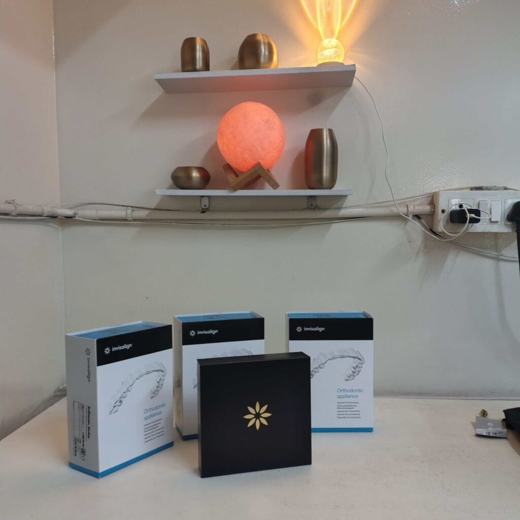 Invisalign aligner treatment at Dentick Dental Care, Bengaluru