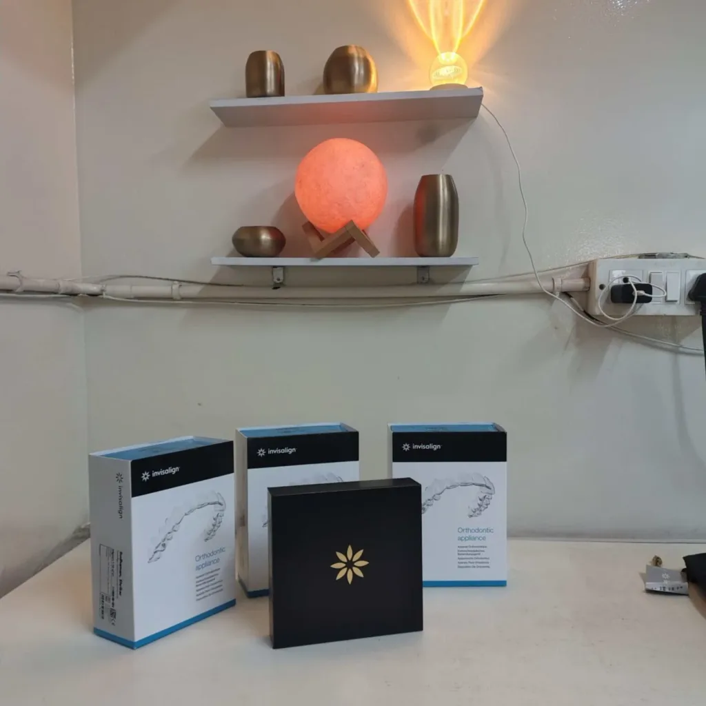 Invisalign aligner treatment at Dentick Dental Care, Bengaluru