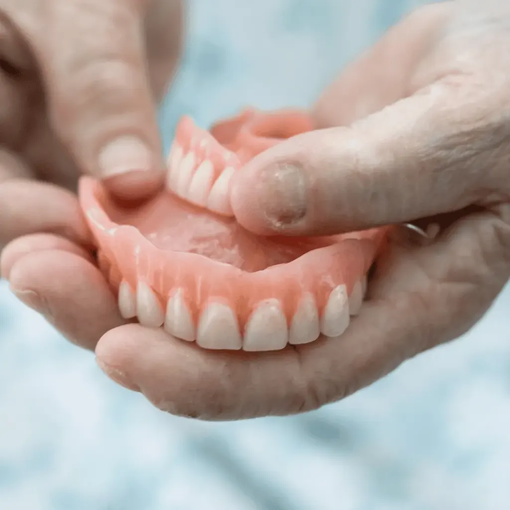 Complete dentures fitted at Dentick Dental Care, Bengaluru